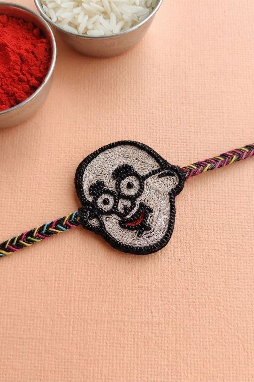 Handmade Patlu Cartoon Rakhi for Kids 2026
