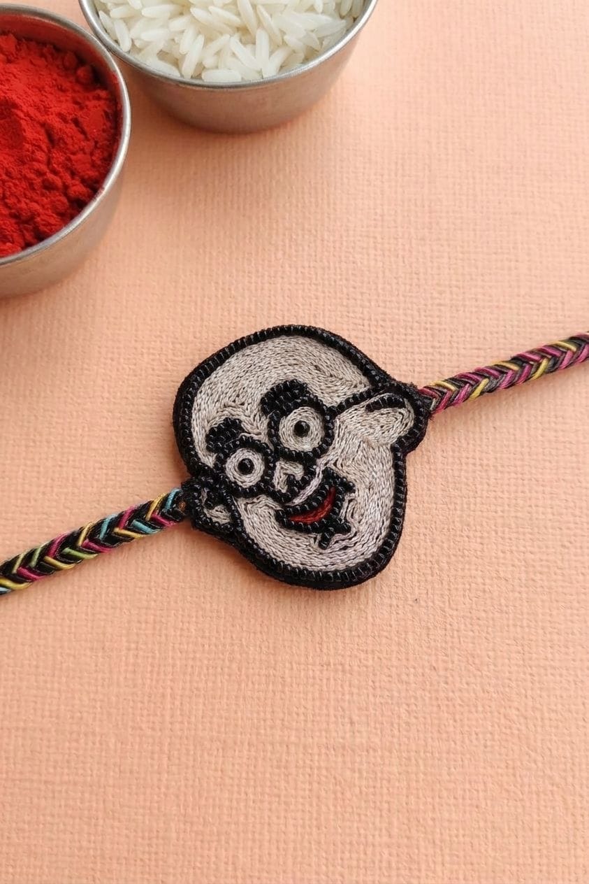 Handmade Patlu Cartoon Rakhi for Kids 2026