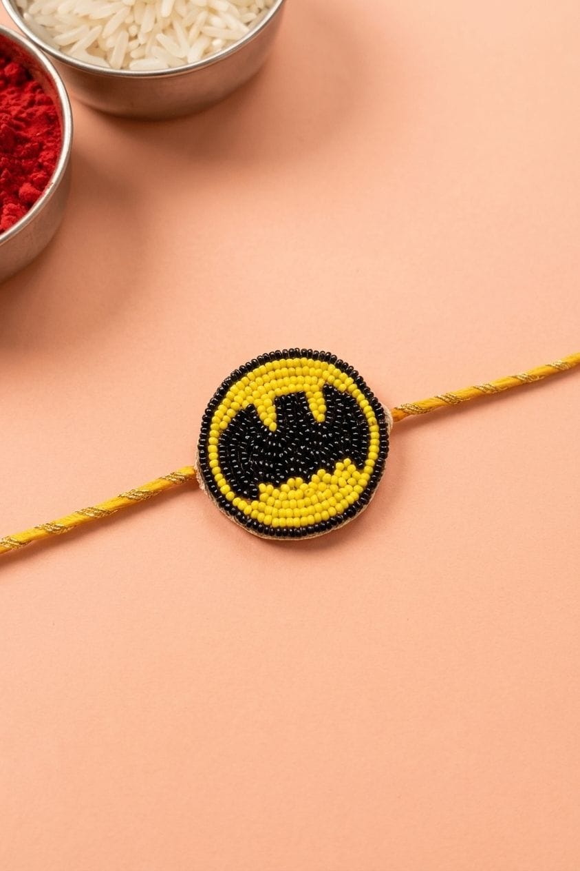 Handcrafted Batman Rakhi 2026 - A Trendy Surprise for Brother