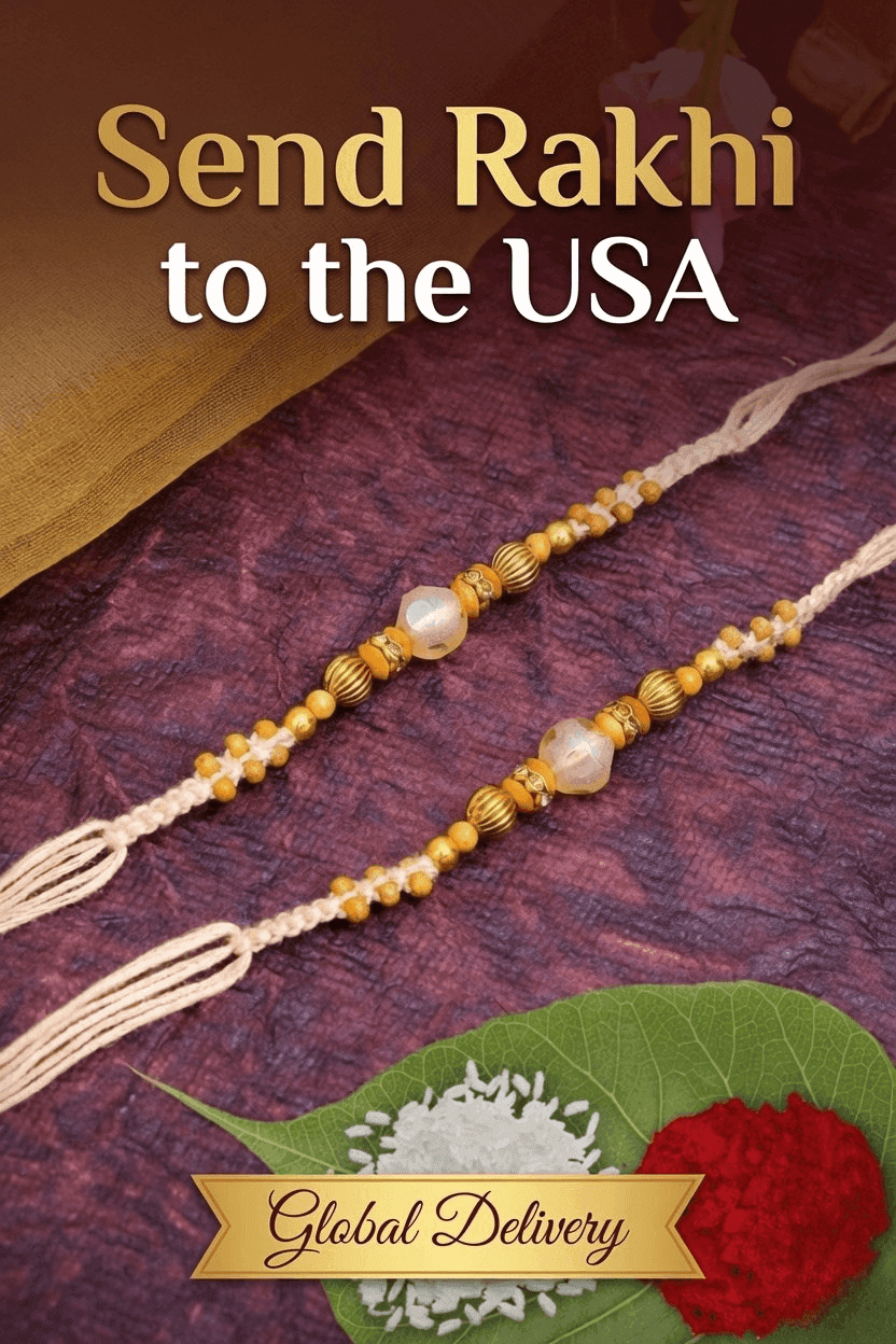 Send Rakhi to USA from India – Easy Online Delivery Guide