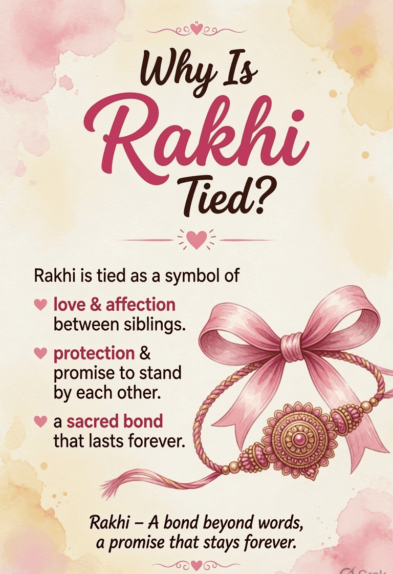 Why Do Sisters Tie Rakhi to Brothers? The Real Meaning Explained