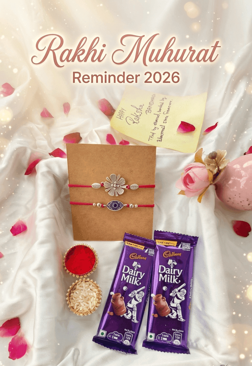 Rakhi Muhurat 2026: Best Time, Date & Puja Guide for Raksha Bandhan